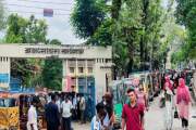 অতিরিক্ত ভাড়া আদায়, বিএম কলেজে আটক শতাধিক অটোরিকশা ও সিএনজি 