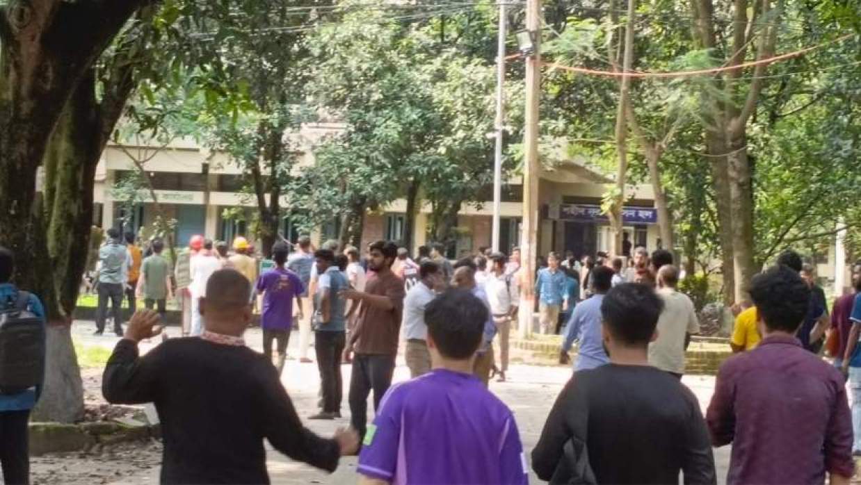 হাবিপ্রবিতে সংঘর্ষের ঘটনা