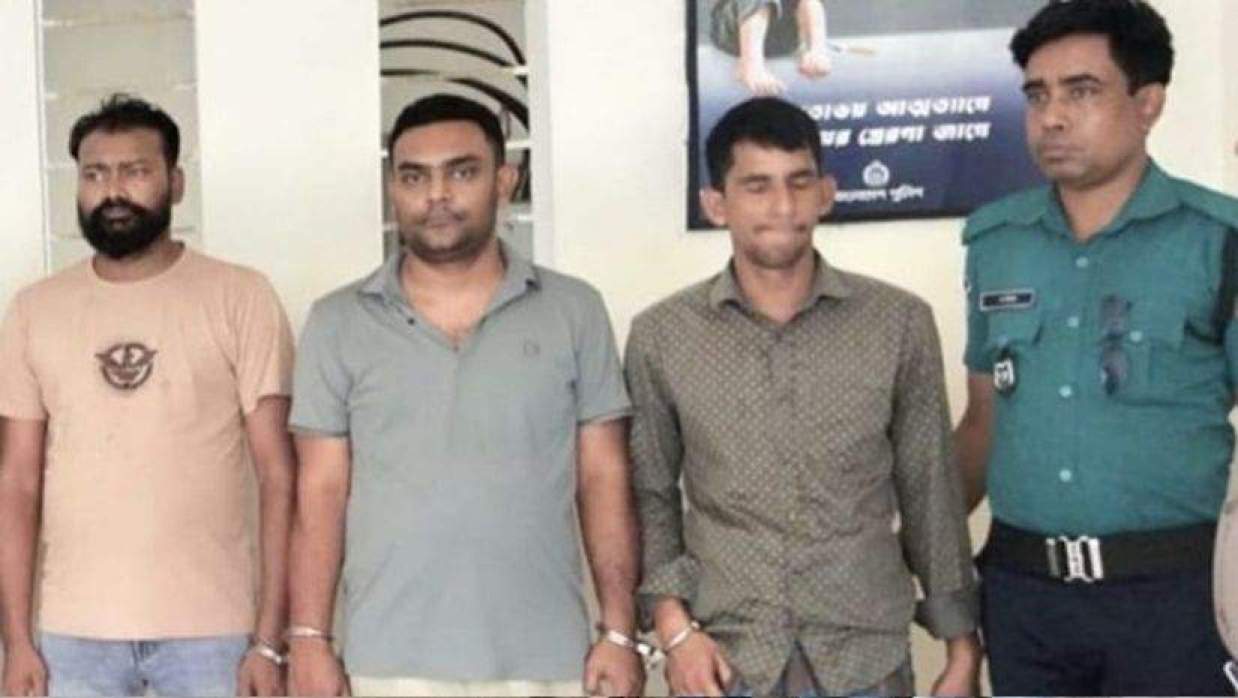 তিনজনকে গ্রেপ্তার করেছে টঙ্গী পূর্ব থানা পুলিশ