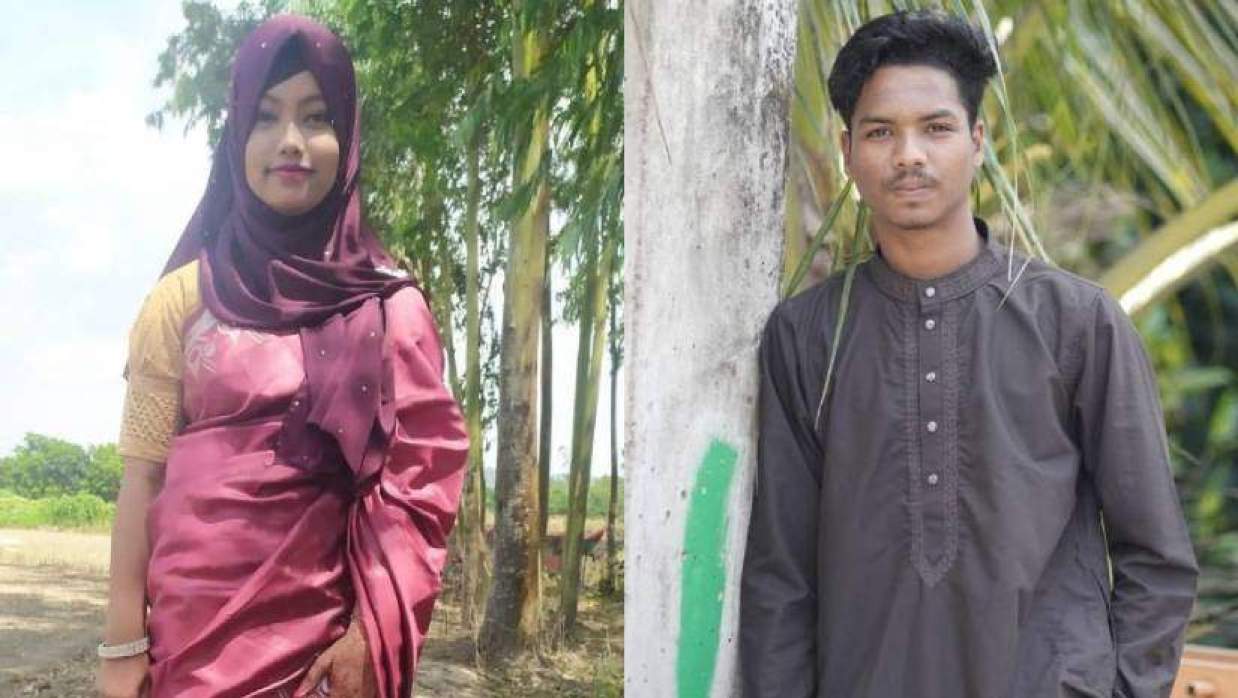 নুসরাত জাহান রিয়া ও ফরহাদুল ইসলাম রিফাত