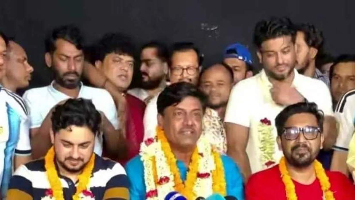 বিজয়ী শিবা শানু এবং জয় চৌধুরী