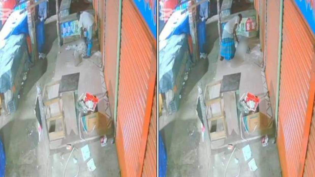 ফুটপাতে ঘুমন্ত নারীকে ধর্ষণ, সিসিটিভি ফুটেজ ভাইরাল