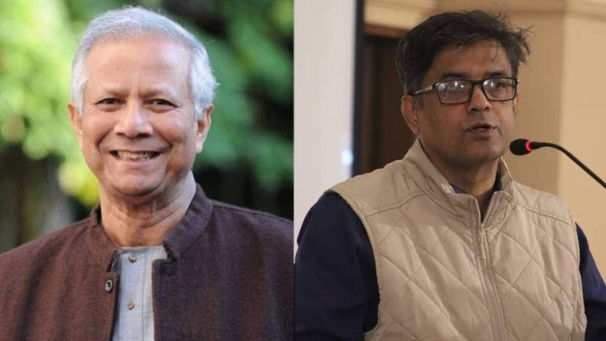 ড. মুহাম্মদ ইউনূস ও শফিকুল আলম