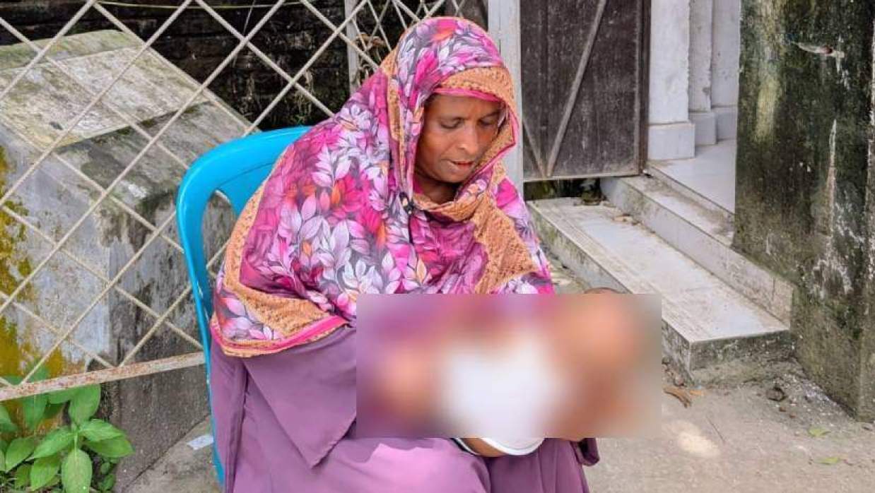 ৩ মাসের শিশুকে শাশুড়ির কোলে রেখে এইচএসসি পরীক্ষা, পুত্রবধূকে শিক্ষক বানাতে চান শাশুড়ি