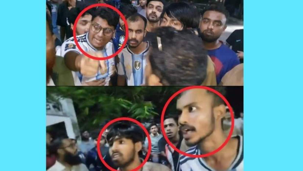 সাংবাদিকদের ওপর তেড়ে আসছেন হামলাকারীরা