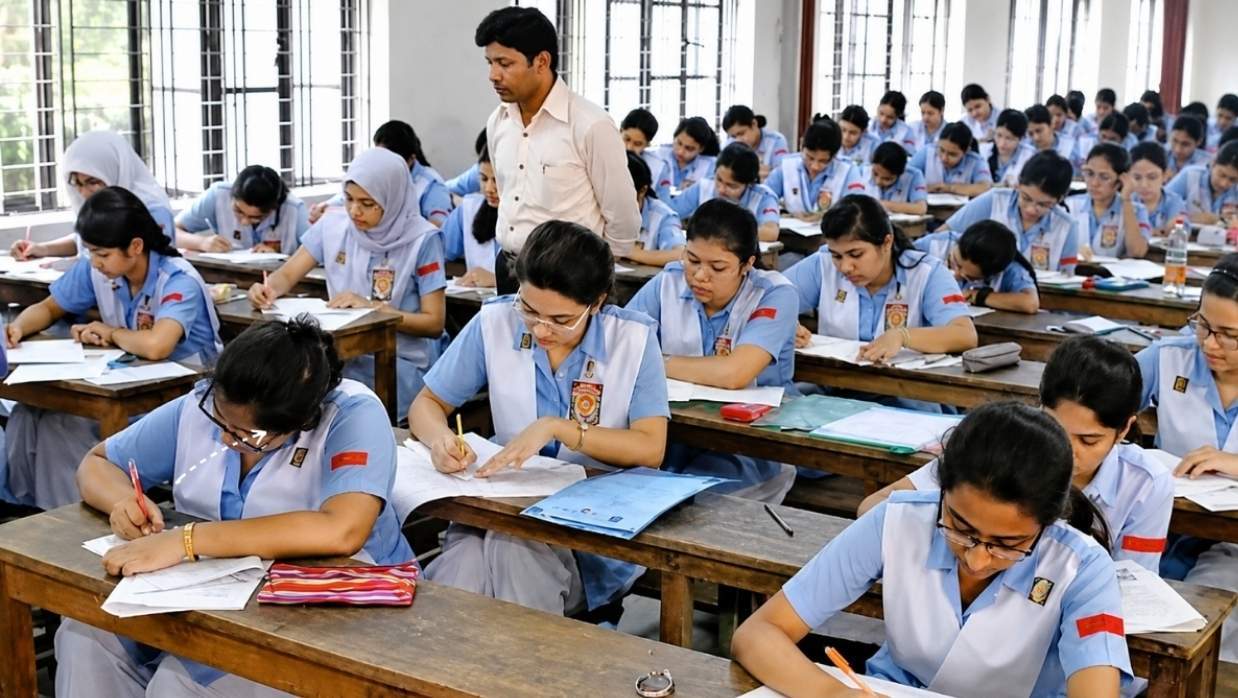 চলছে এইচএসসি ও সমমানের পরীক্ষা