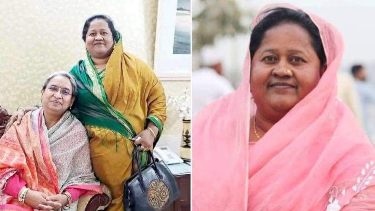 সাবেক মন্ত্রী ডা. দীপু মনির সঙ্গে ফরিদা ইলিয়াছ