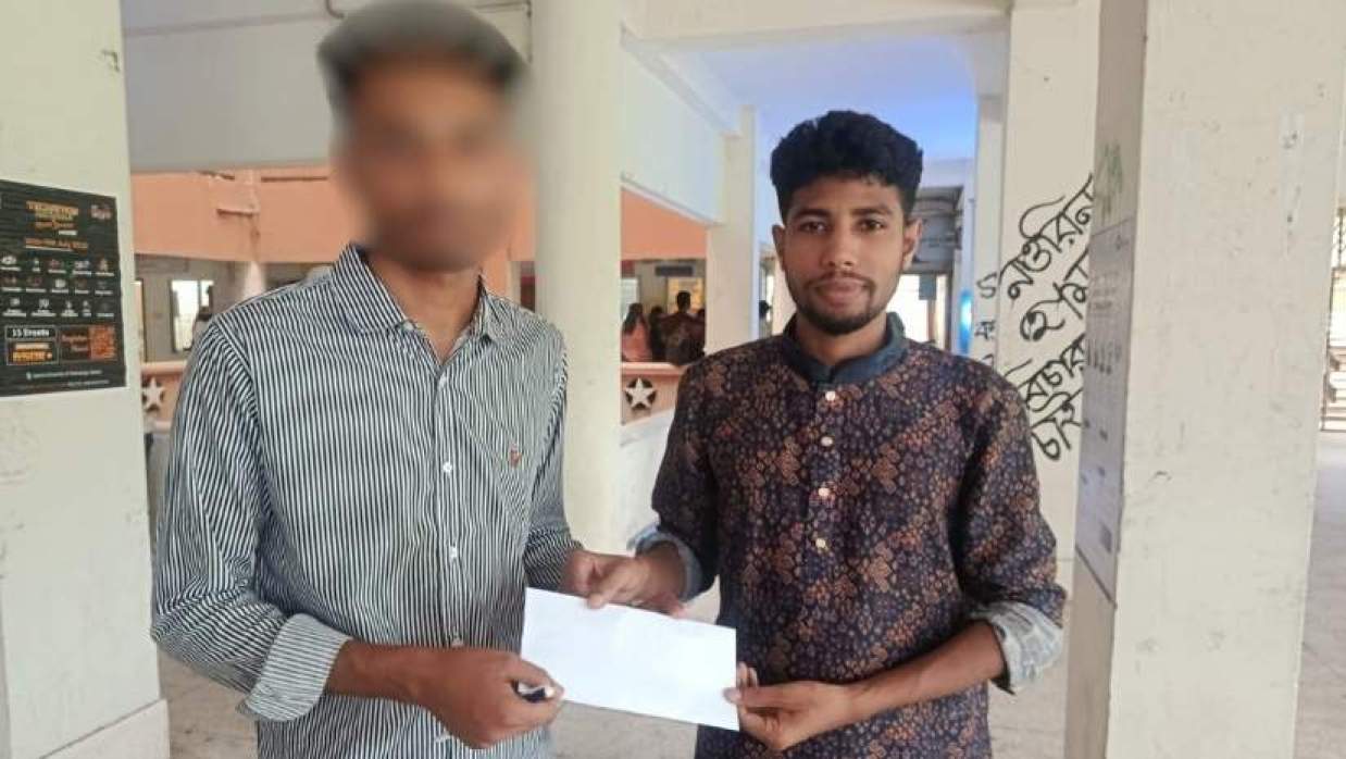 অস্বচ্ছল শিক্ষার্থী ও ববি ছাত্রদলের সাধারণ সম্পাদক 