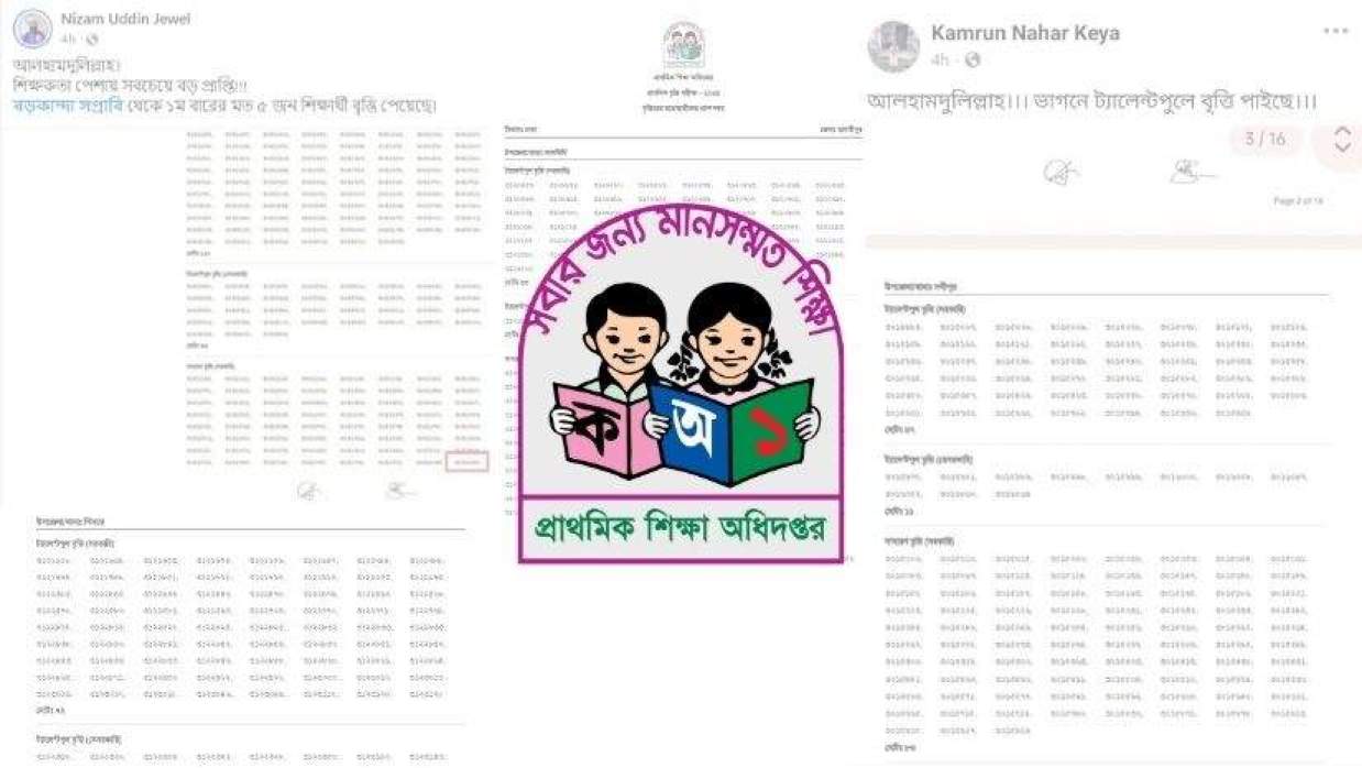 প্রকাশের আগে ওয়েবসাইটে প্রাথমিকের বৃত্তির ফল ফাঁস!