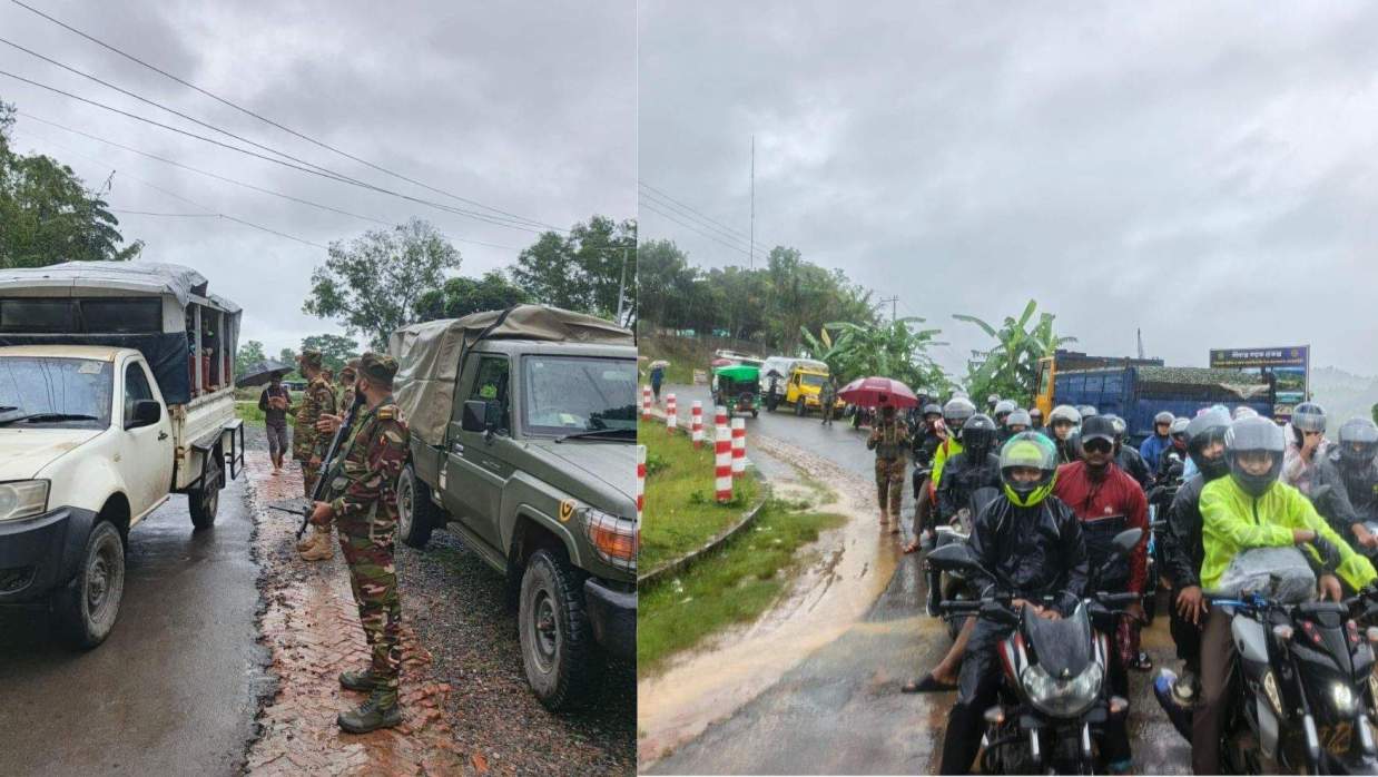সাজেকে আটকে পড়া ৪২১ পর্যটককে নিরাপদে ফেরাল সেনাবাহিনী