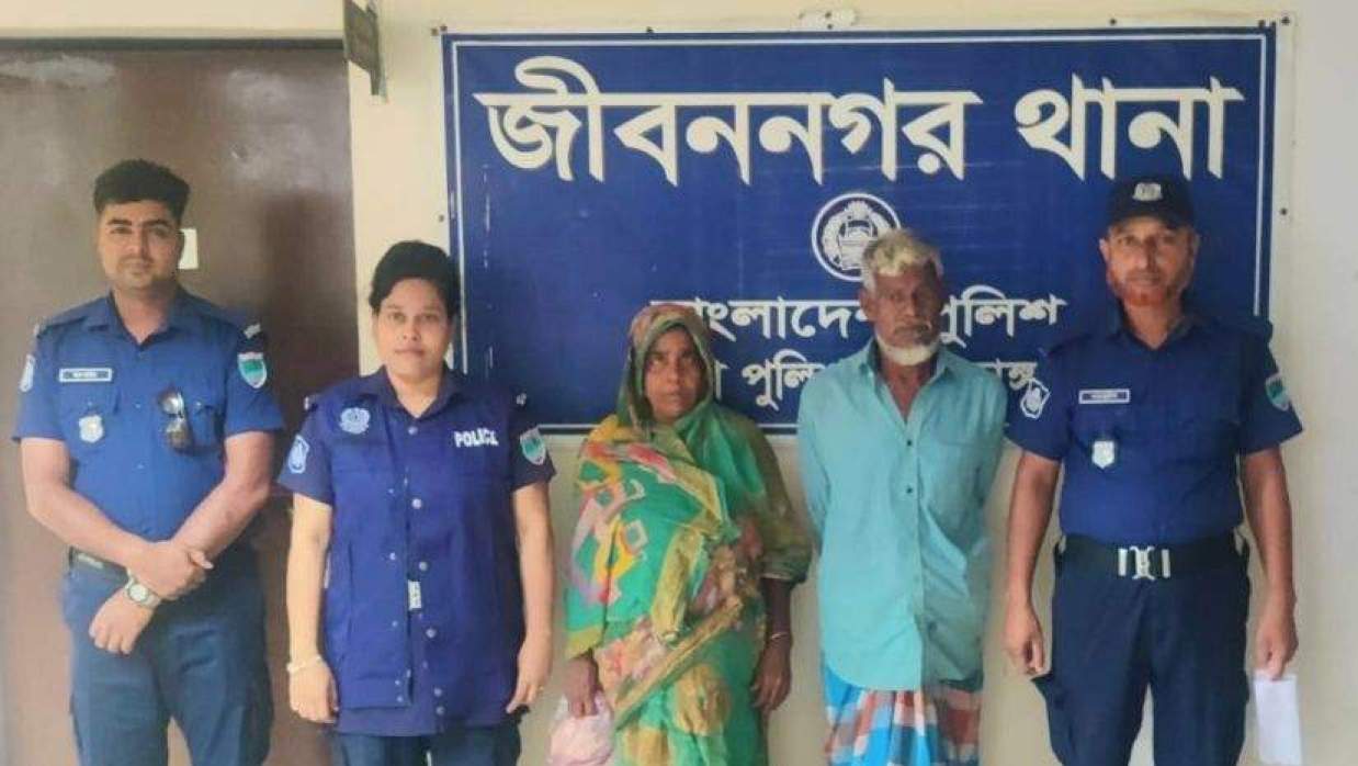 ইয়াবা ও গাঁজাসহ এক দম্পতিকে আটক করেছে পুলিশ