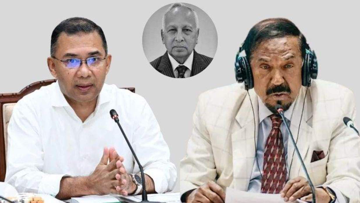 প্রধানমন্ত্রী তারেক রহমান ও জাতীয় সংসদের স্পিকার হাফিজ উদ্দিন আহমদ