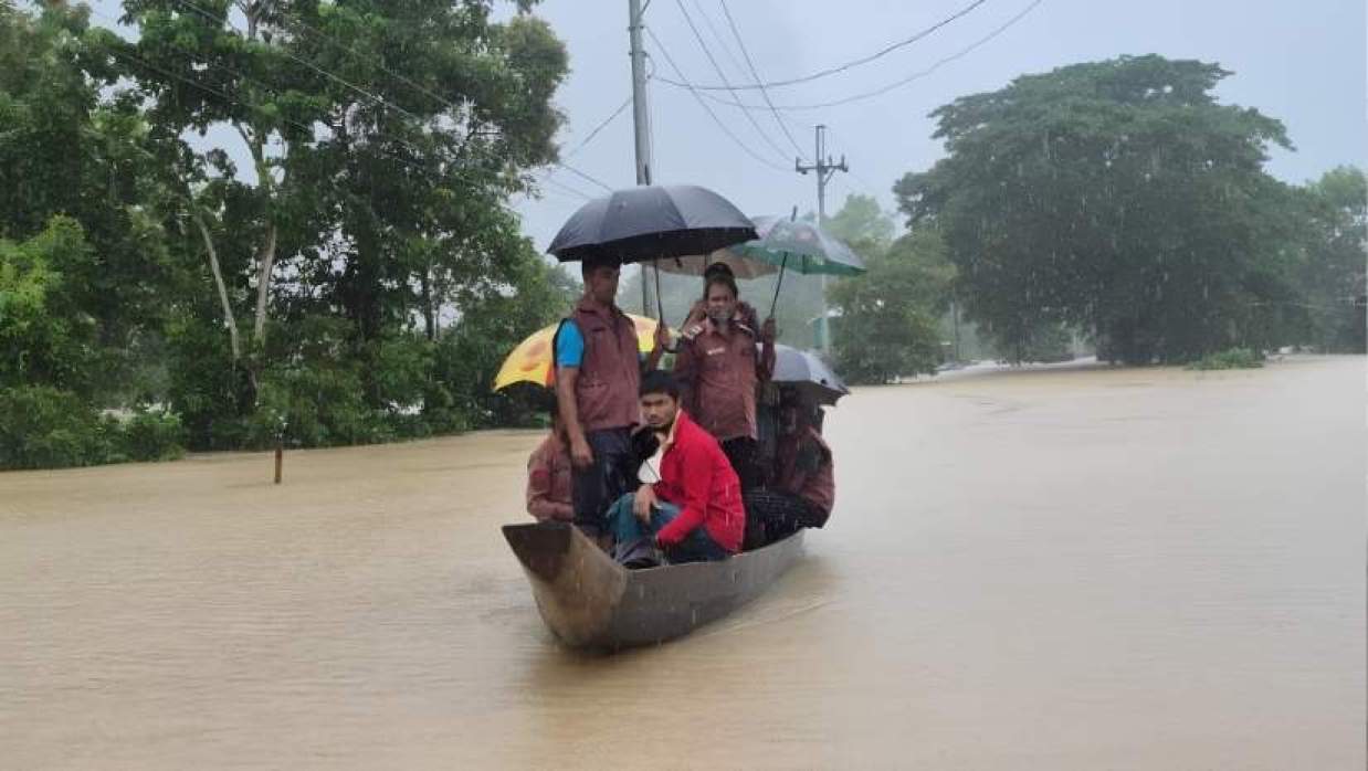 ভারী বৃষ্টির পূর্বাভাস