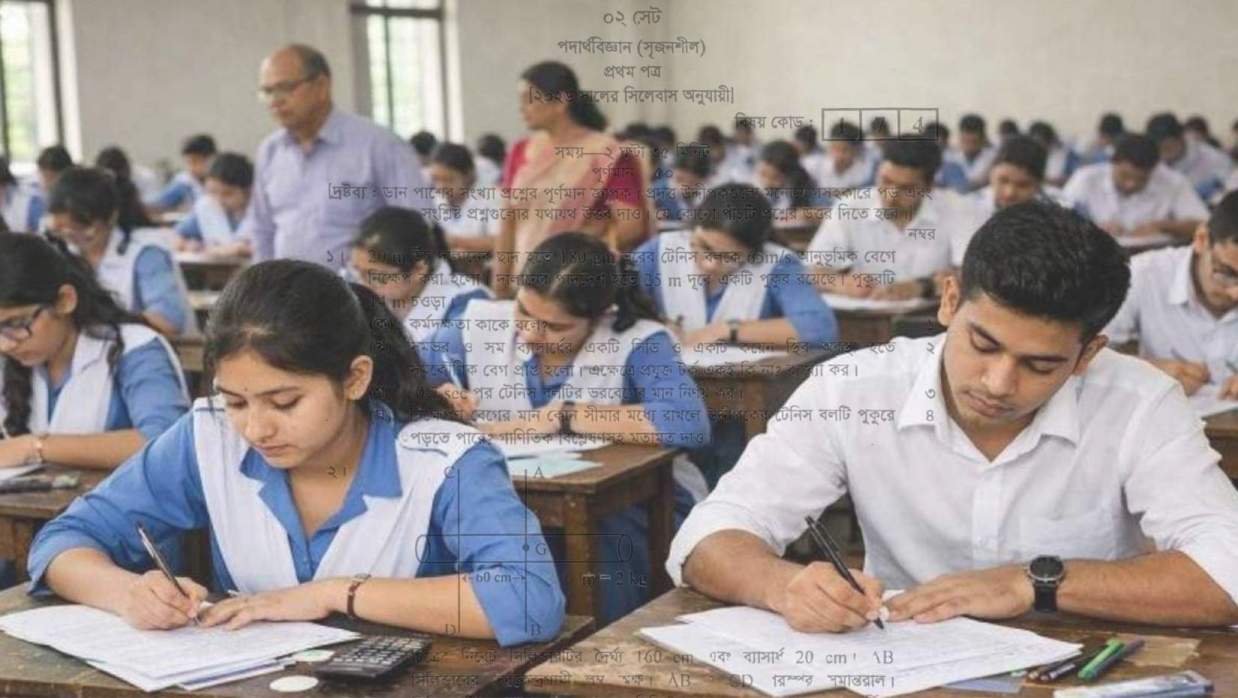 পদার্থবিজ্ঞান পরীক্ষার ভুল প্রশ্ন