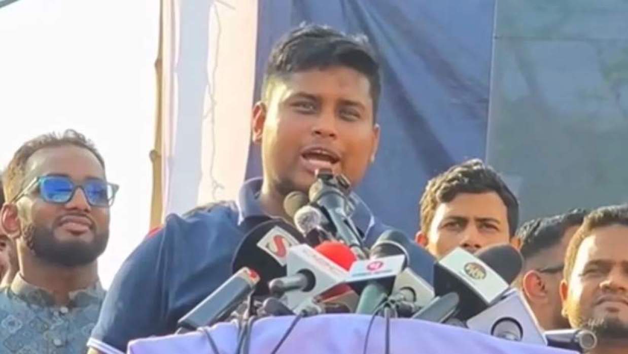 কুমিল্লা-৪ আসনের সংসদ সদস্য হাসনাত আবদুল্লাহ