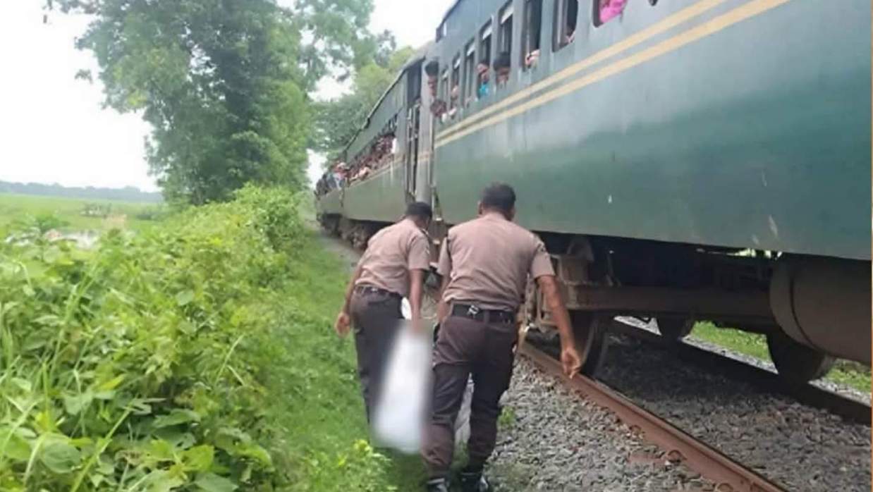 রাজবাড়ীতে ট্রেনে কাটা পড়ে যুবকের মৃত্যু