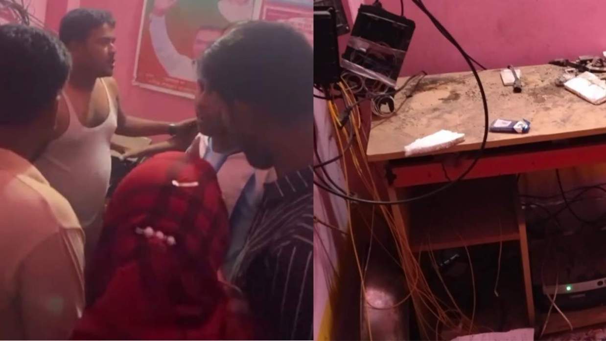 ব্যবসাপ্রতিষ্ঠান ভাঙচুরের অভিযোগ