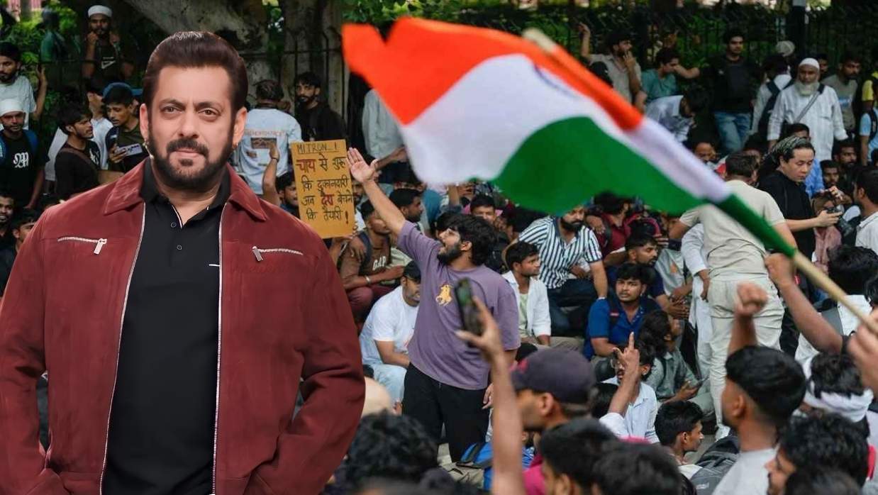 শিক্ষার্থীদের শান্তিপূর্ণ আন্দোলনে রাজনীতি ঢোকাবেন না: সালমান খান