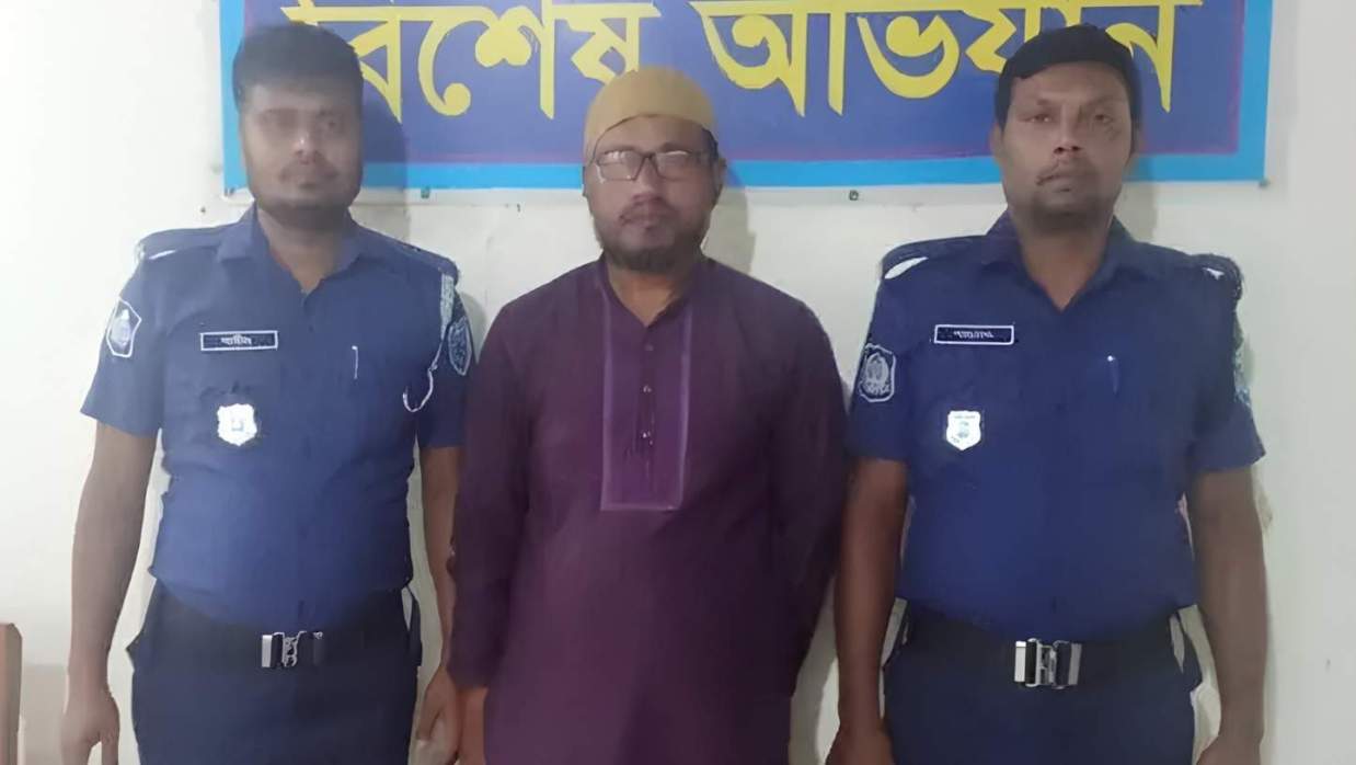গ্রেফতারকৃত সাইদুর রহমান