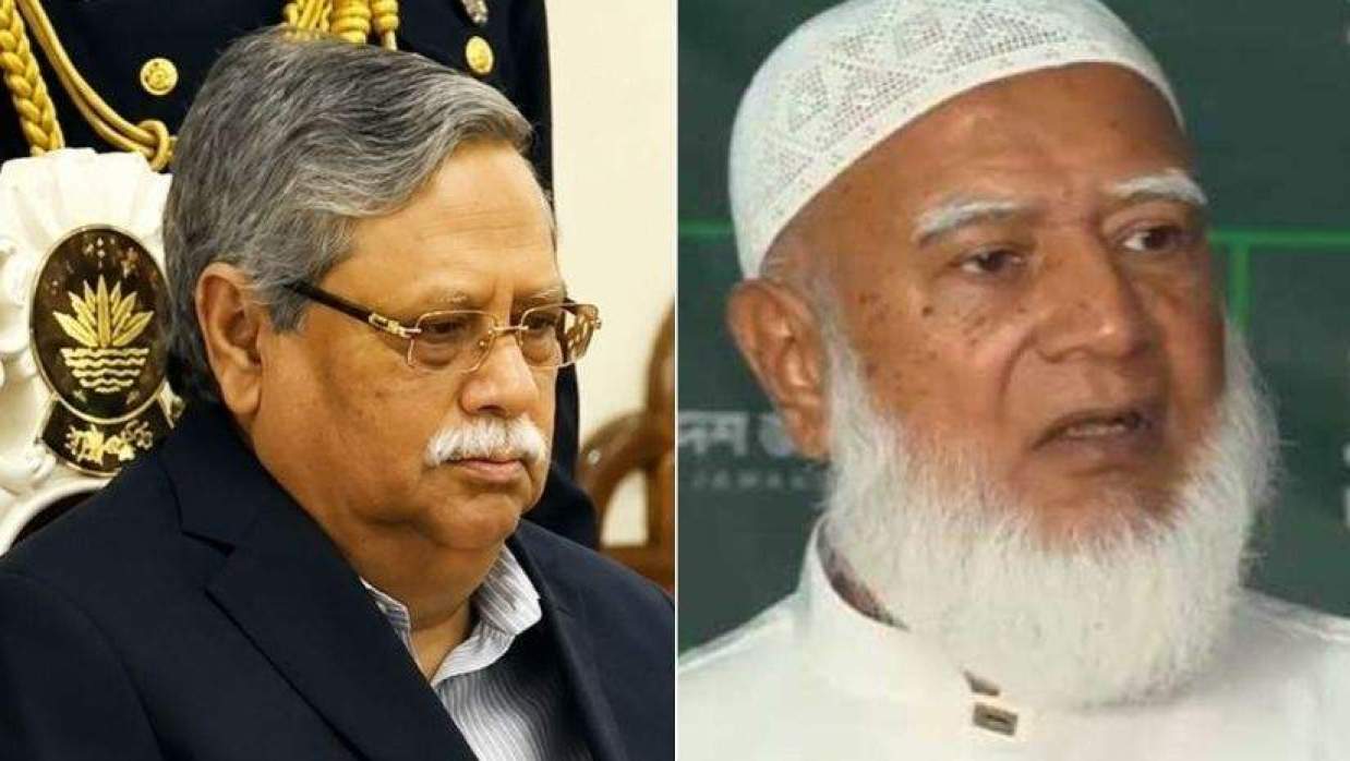 মো. সাহাবুদ্দিন ও বিরোধীদলীয় নেতা ডা. শফিকুর রহমান