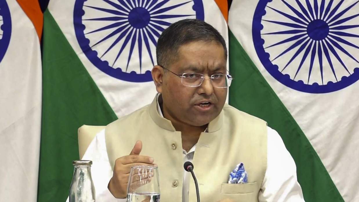 ভারতের পররাষ্ট্র মন্ত্রণালয়ের মুখপাত্র রণধীর জয়সোয়াল