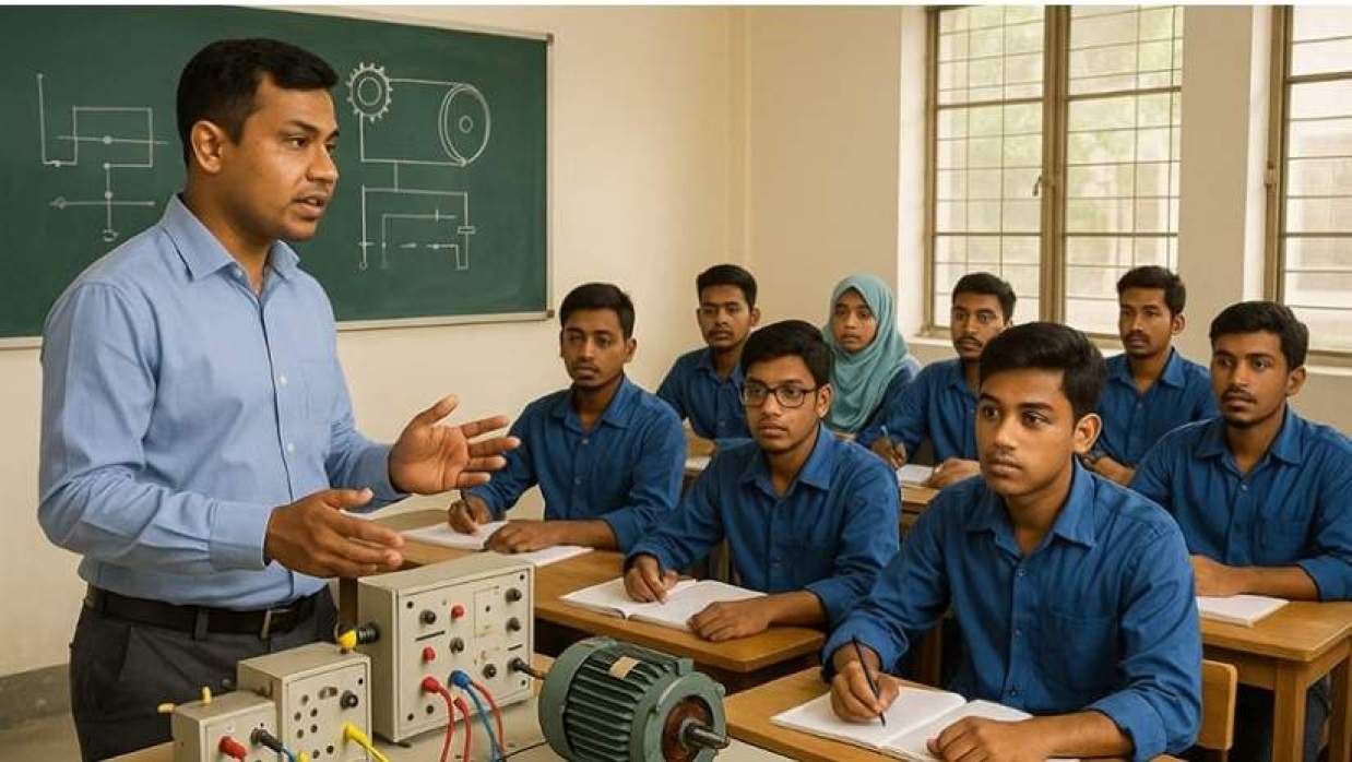 শ্রেণিকক্ষে শিক্ষক