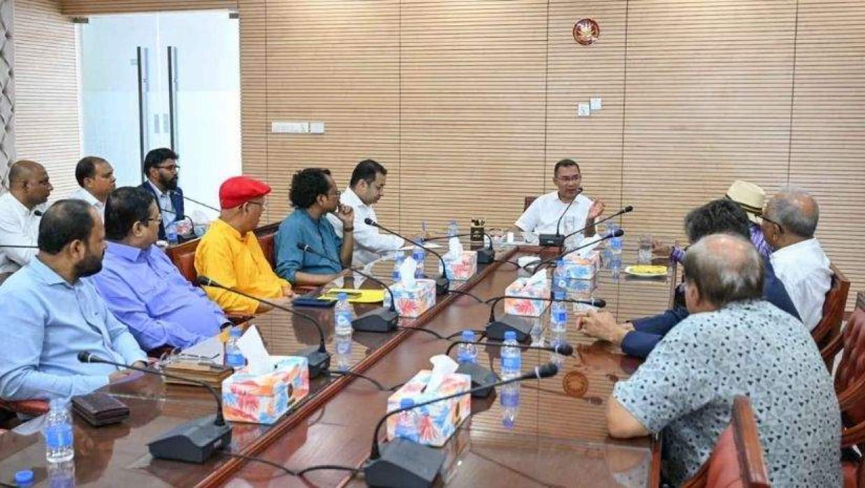 প্রধানমন্ত্রীর সঙ্গে দেখা করলেন ন্যাশনাল এডিটরস কাউন্সিলের নেতারা