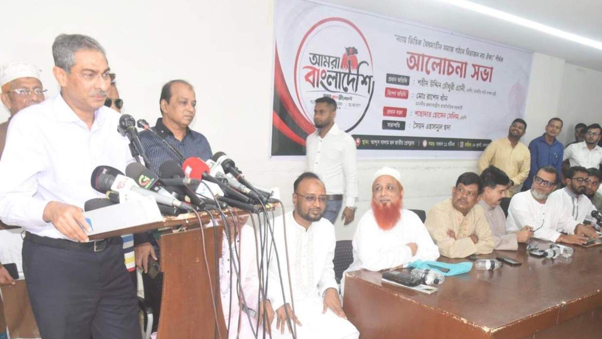 পানিসম্পদ মন্ত্রী ও বিএনপির যুগ্ম মহাসচিব শহীদ উদ্দীন চৌধুরী এ্যানি
