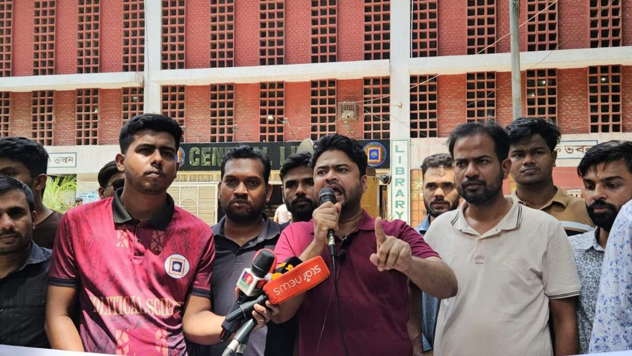 রাজশাহী বিশ্ববিদ্যালয় শাখা ছাত্রদলের সভাপতি সুলতান আহমেদ রাহী