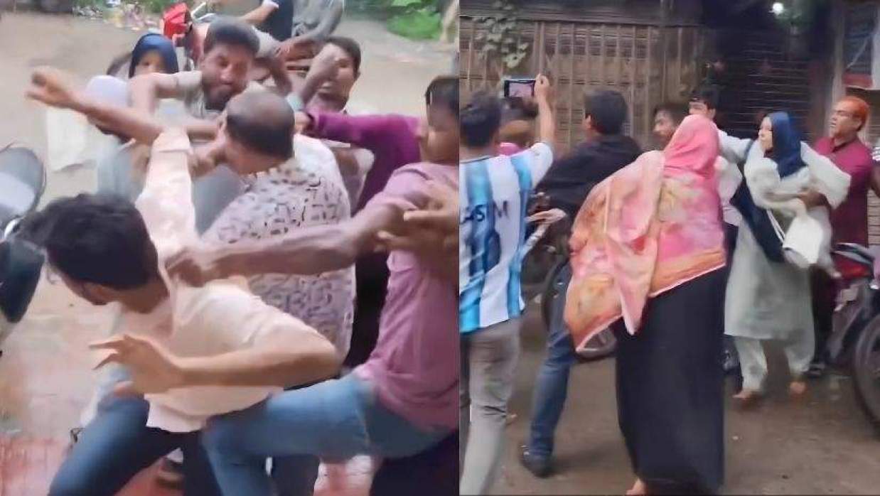 বিএনপির দুই চেয়ারম্যান প্রার্থীর সমর্থকদের মারামারি