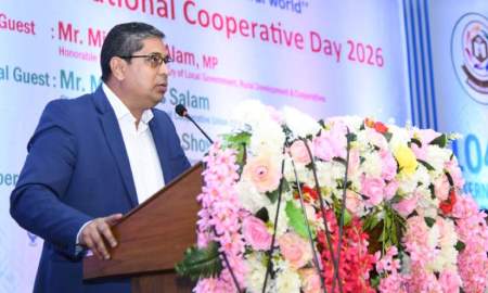 সমবায়ীদের উৎপাদিত পণ্য রপ্তানির উদ্যোগ নেওয়ার আহবান স্থানীয় সরকার প্রতিমন্ত্রীর