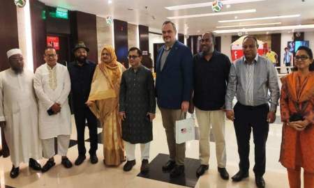 সিলেটের মন্ত্রী-এমপিদের সঙ্গে মার্কিন রাষ্ট্রদূতের সৌজন্য সাক্ষাৎ