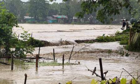 সাঙ্গু নদীর পাড় উপচে লোকালয় প্লাবিত, পানিবন্দি হাজারো মানুষ