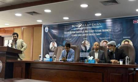 নর্থ সাউথ ইউনিভার্সিটির আইন বিভাগে ‘বিজনেস ল টকস’ অনুষ্ঠিত