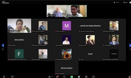 এনএসইউতে জলবায়ু শরণার্থী, আইনের পরিভাষা এবং এর অন্তর্নিহিত গুরুত্ব শীর্ষক ওয়েবিনার