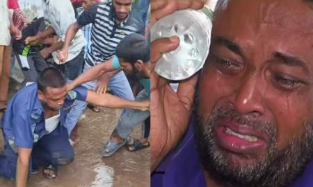 আসামির মৃত্যুর গুজবে থানায় হামলা-মারধর, অঝোরে কাঁদলেন পুলিশ সদস্য