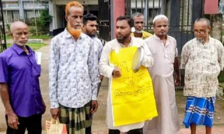 কানে তুলা, হাতে থালা—শব্দ দূষণের বিরুদ্ধে কলেজ শিক্ষকের ব্যতিক্রমী প্রতিবাদ