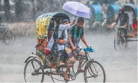 ৬ বিভাগে ভারী থেকে অতি ভারী বৃষ্টির সতর্কবার্তা