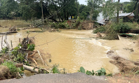সাতকানিয়ায় বন্যায় ১০০ কোটি টাকার বেশি ক্ষয়ক্ষতি