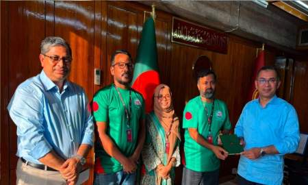প্রধানমন্ত্রীর সঙ্গে বিডি ক্লিন প্রতিনিধিদলের সৌজন্য সাক্ষাৎ