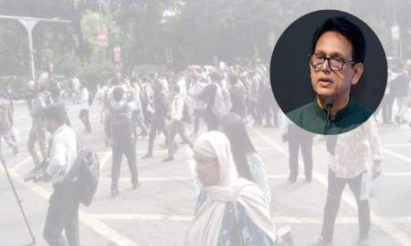 শিক্ষামন্ত্রীর পদত্যাগের দাবি থেকে সরে দাঁড়ালেন আন্দোলনকারীরা, নতুন ৬ দাবি 