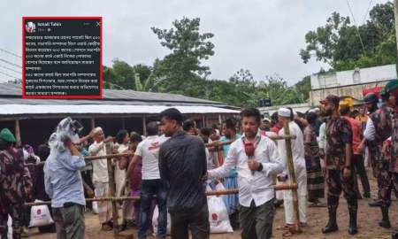 সরকারি ত্রাণ দলীয় নেতাকর্মীদের মাঝে বিতরণ, বিএনপির ২ নেতার দ্বন্দ্বে সামনে এলো অনিয়ম