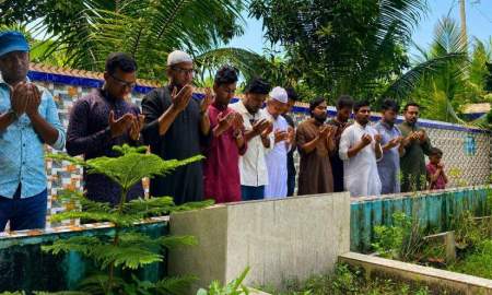 সাতক্ষীরার প্রথম জুলাই শহীদ আসিফ হাসানের কবর জিয়ারত ও শ্রদ্ধা নিবেদন
