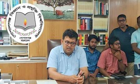 ফুলেল শুভেচ্ছা নিলেন না গোবিপ্রবির নবনিযুক্ত উপাচার্য অধ্যাপক ড. নাজমুস সাদাত