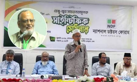 এডিস কামড়ায় দিনে, মশারি দিয়ে ডেঙ্গু ঠেকানো সম্ভব নয়: এমপি ফরিদ