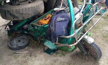 ময়মনসিংহে ট্রাকচাপায় প্রাণ গেল অটোরিকশার ৩ যাত্রীর