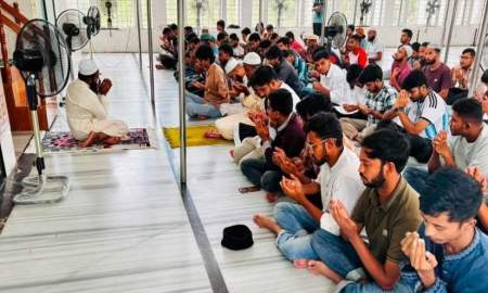জুলাই গণঅভ্যুত্থানে শহীদ ও আহতদের জন্য ছাত্রদলের দোয়া মাহফিল