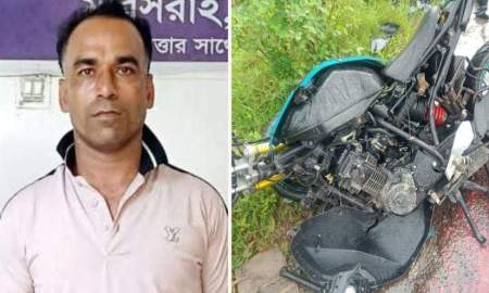 পিকআপ-ট্রাকের সঙ্গে মোটরসাইকেলের ধাক্কায় প্রাণ গেল যুবদল নেতার