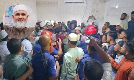 নামাজ পড়াতে গিয়ে পরপর দুই জুমা বিএনপির বাধার মুখে জামায়াত এমপি নাজিব মোমেন