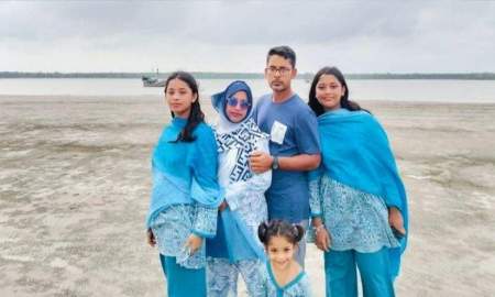 মেয়েকে বাঁচাতে গিয়ে প্রাণ গেল বাবার